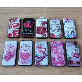 Case Samsung galaxy J1 Ace Fuze Case UV Motif Love Samsung SM-J110G