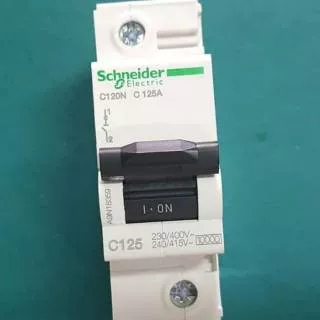 MCB-Miniature Circuit Breaker Schneider C120N 1P 125A 10KA