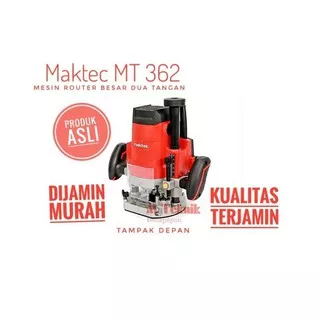 Mesin router besar Maktec MT 362 profil trimmer kayu MT362 1/2 12 mm