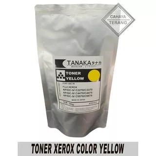 Toner Color Yellow Merk Tanaka Mesin Fotocopy Xerox 2270 4470 Jepang