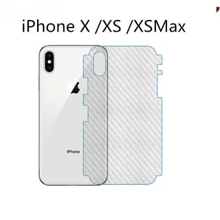 Mobile phone back protection film Apple XS Max 11 Pro 7 8Plus 6 6sPlus mobile phone carbon fiber fil