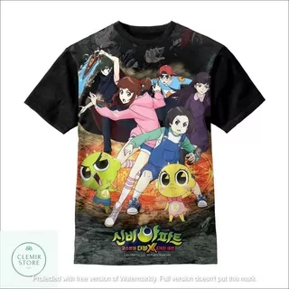 Kaos Anak | Baju Sablon Printing - Baju Kaos T`Shirt Anak Shinbi House / The Haunted House (The-Haunted-House-The-Ghost-Ball) Anime Kartun Superhero Untuk Usia 1-12 Tahun