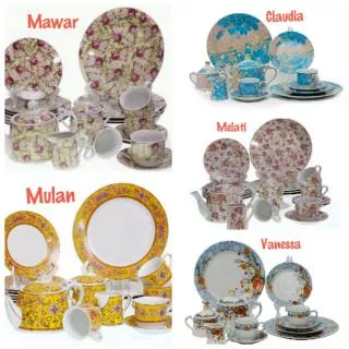 Vicenza Dinner Set/Perlengkapan makan/Piring Set DA88