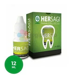 HIU Hersagi 12 ml Obat Herbal Tetes Sakit Gigi Alami