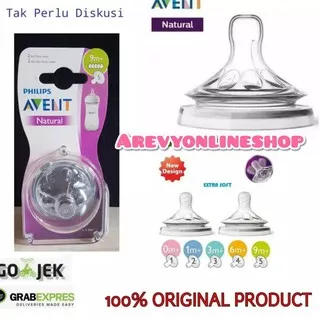 PROMO TERBARU Nipple Avent Natural Dot Phillips Avent natural Teat Newborn 0m 1m 3m 6m