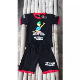 Kaos Madiun kampung pesilat (setelan anak)