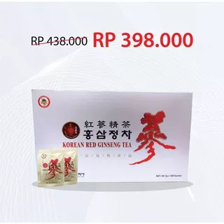 Korean Red Ginseng Tea (Premium) 100 Sachets
