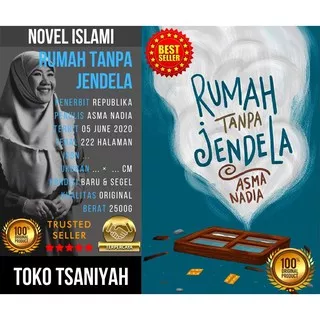 Buku Novel Islam Rumah Tanpa Jendela Asma Nadia Novel Islami Novel Best Seller Novel Indonesia