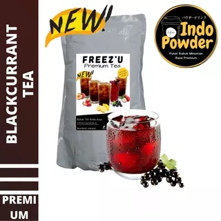 FREEZ`U PREMIUM BLACKCURRANT TEA 1Kg - Bubuk Minuman BLACKCURRANT TEA 1Kg - BLACKCURRANT TEA Powder