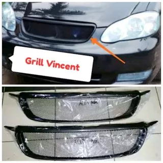 Grill Toyota Corolla Altis 2001 2002 2003 2004 2005 2006 2007 Model jaring Sporty