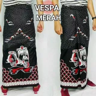 Sarung Batik pekalongan/ Batik Murah / Motif Wayang / vespa