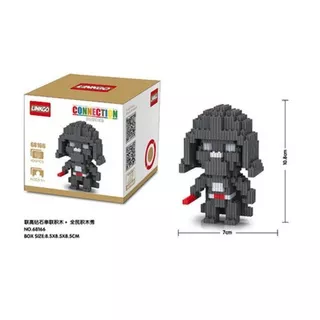 Lego Mini Nano Block Star Wars Darth Vader Mainan Balok 3D Linkgo