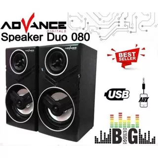 Advance Duo 080 - Multimedia Speaker PC Notebook Laptop | Garansi Resmi Advance