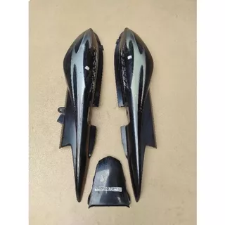 original cover body coverbody tebeng set cover tail sambungan body belakang honda tiger revo tirev old lama hitam silver