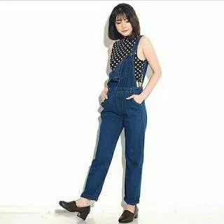 Jumpsuit Overall Celana Jeans