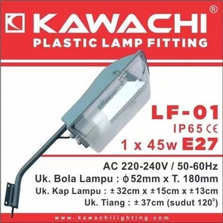 PJU Kap Lampu Jalan Fitting E27 merk SURYA SR 501 Outdoor Tahan Hujan