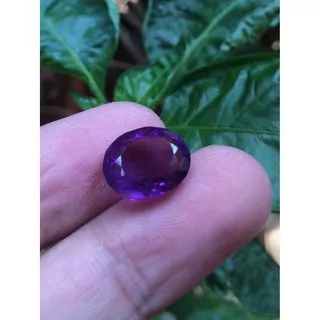 Batu Permata Natural Kecubung Amethyst Cutting HQ