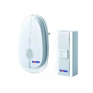 SINTE Bel Pintu Rumah SYNERGY 220V AC Tanpa Kabel WIRELESS DOOR BELL MUSIC