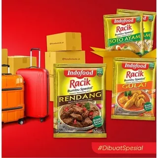 INDOFOOD OPOR AYAM / RENDANG / GULAI / SOTO AYAM BUMBU INSTAN 45 GR