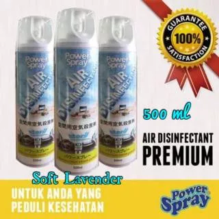 Power Spray Air Disinfectant PREMIUM 500 ml,  soft Lavender