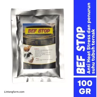 Obat sapi Ambruk - Obat Sapi Demam - Obat Kambing Ambruk - BEF Stop 100 gr - Obat Domba Ambruk