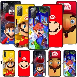 MN165 Super Mario cartoon Casing Soft Case Samsung Galaxy A9 A8 A7 A6 Plus A8+ A6+ 2018 A5 2016 2017 M30s M21 M31 Cell Mobile phone Cover