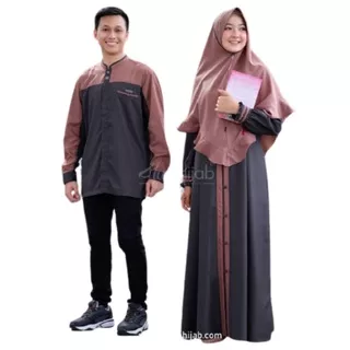 Couple gamis farhana bisa cod / gamis muslim remaja / dress muslim / couple muslim