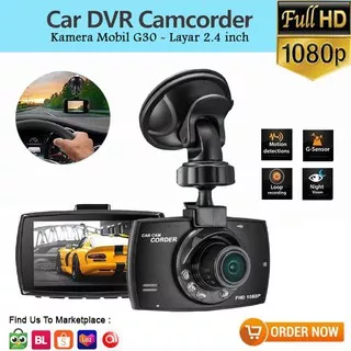 Kamera Mobil Depan DVR G30 RECORDER Full HD 1080P 2.7 Car DVR Camera RECORDER Kamera Perekam Video
