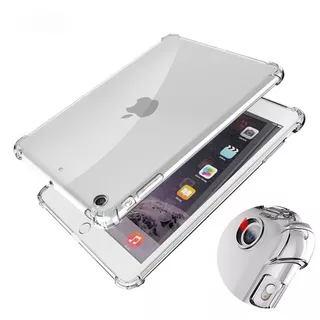 FLEXIBLE BUMPER Case Bahan Silikon Transparan Untuk Ipad Mini Air Pro 1 2 3 4 5 6 7 8 7.9 9.7 10.2 10.5 10.9 2020
