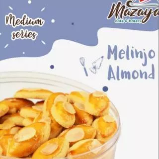 Mazaya Cookies // Kue kering Melinjo Almond Medium