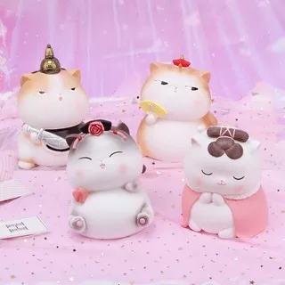 CELENGAN KUCING KERAJAAN/ KINGDOM CAT SERIES PIGGY BANK / CELENGAN CELENGAN KOIN / PIGGY BANK