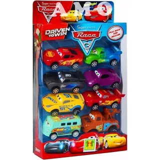 BISA COD Mobil Racing Cars 8 Pcs Pull Back 