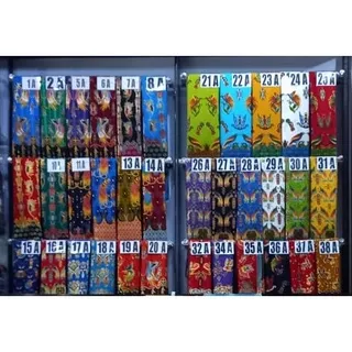 Kain Batik Papua Motif Khas untuk Pria Wanita Harga per 1 meter Bahan Halus TISSUE RINTIKAN KODE A