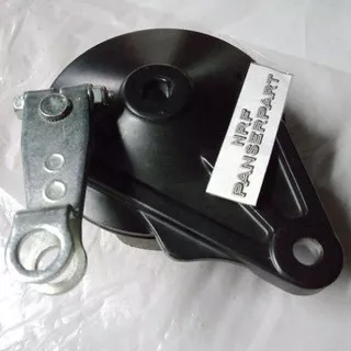 PANEL TUTUP TROMOL SET KAMPAS REM BELAKANG HONDA SUPRA X 125 FIT NEW REVO ABSOLUTE BLADE CKD