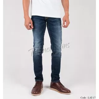 CELANA PANJANG PRIA NEW GOOD CELANA PRIA KEREN UNISEX CELANA IMPORT A0G5 ORI KEKINIAN CASUAL IMPORT LAKI LAKI CELANA COWOK adem GROSIR MURAH KEREN CELANA PRIA TERBARU rea Celana jeans pria original Slimfit Tapered Denim Slim Fit Cut Dark Blue Wash 17 A3Z8