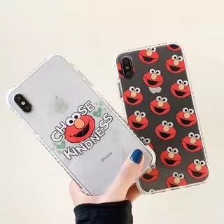 elmo 2 anticrack case iphone 7 8 SE 2020 samsung a10s m10 a70 oppo f1 f3 plus realme c17 vivo v20