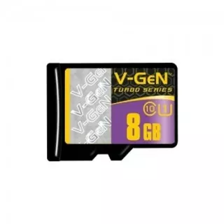 V-GEN Micro SD Vgen 8GB Class10 Class10 TURBO Memory Card ORIGINAL