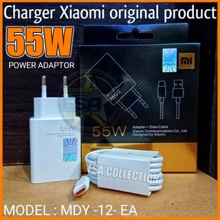 Charger xiaomi 55 watt type c turbo fast charging 6A original product Mi 11 Mi 10 mi 10T pro  poco F3 poco F2  poco X3 X3pro X3GT redmi 10 s pro