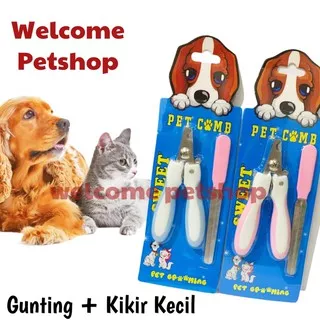 Gunting Kuku & Kikir Kuku Kecil untuk Hewan / Gunting Kuku Anjing / Gunting Kuku Kucing