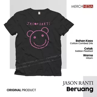 Kaos Jason Ranti Beruang Original Merchandise