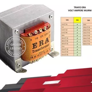 Trafo travo 5A ampere 32V CT Era murni tembaga