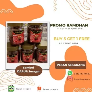 Sambel kemasan 200 ml | sambel cumi asin | sambel teri medan / teri nasi | sambel bawang | sambel pete | sambel jengkol