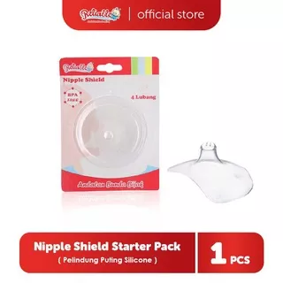 Nipple Shield Reliable Pelindung Puting Silicone