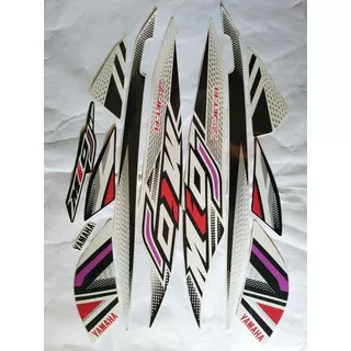 Stiker striping motor yamaha mio j cw 2013 putih