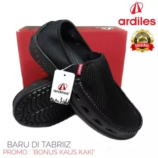 Sepatu Ardiles Slip On Pria Hitam Original Ardiles - Sepatu Ardiles Pria