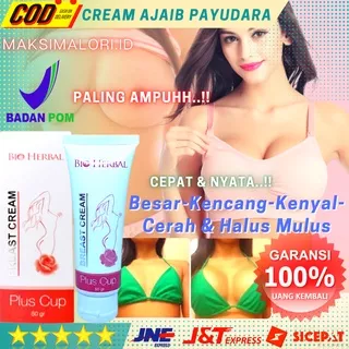 Pembesar Payudara Cepat Permanen Bpom Original Krim Cream Pembesar Payudarah Aman Ampuh BIO HERBAL BREAST CREAM ORIGINAL