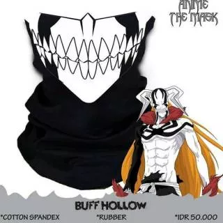 Buff masker bandana (HOLLOW ) multifungsi buff keren buff motor penutup wajah