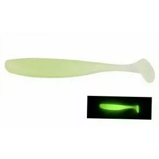2bj 10cm Soft lure Puddle Tail. GID / glow in dark