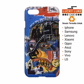 jean michel basquiat case iPhone 8 X Oppo A7 A3s Xiaomi Mi8 Mi9 redmi