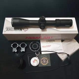 MARCOOL ASSAILANT 3-12X44 SF / TELESKOP MARCOOL PARALAK SAMPING / MARCOOL ASSAILANT RETICLE MILDOT